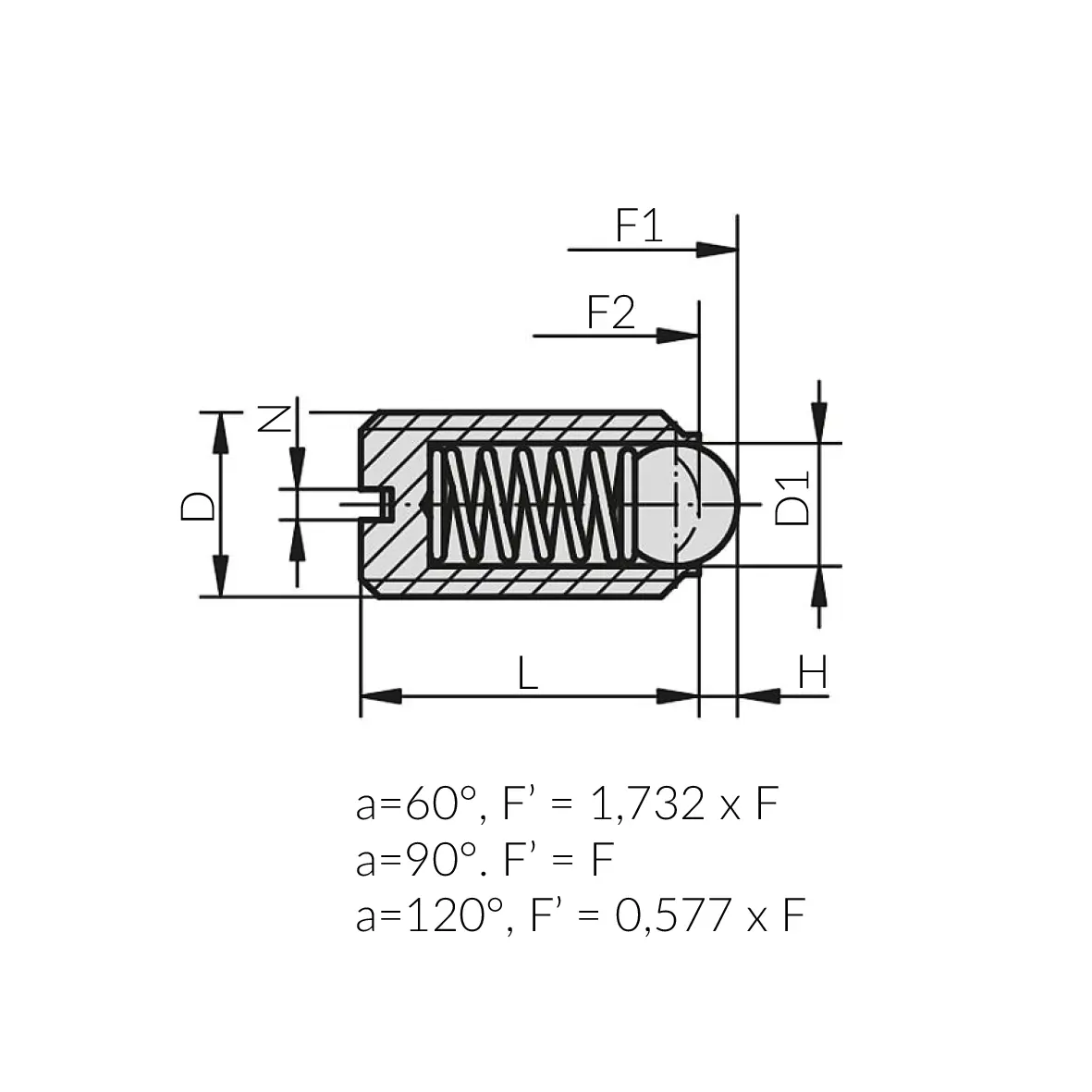 Monplast-Pressore-A-Molla-Intaglio-Sfera-Acciaio-Brunito-Inox-Disegno-Tecnico